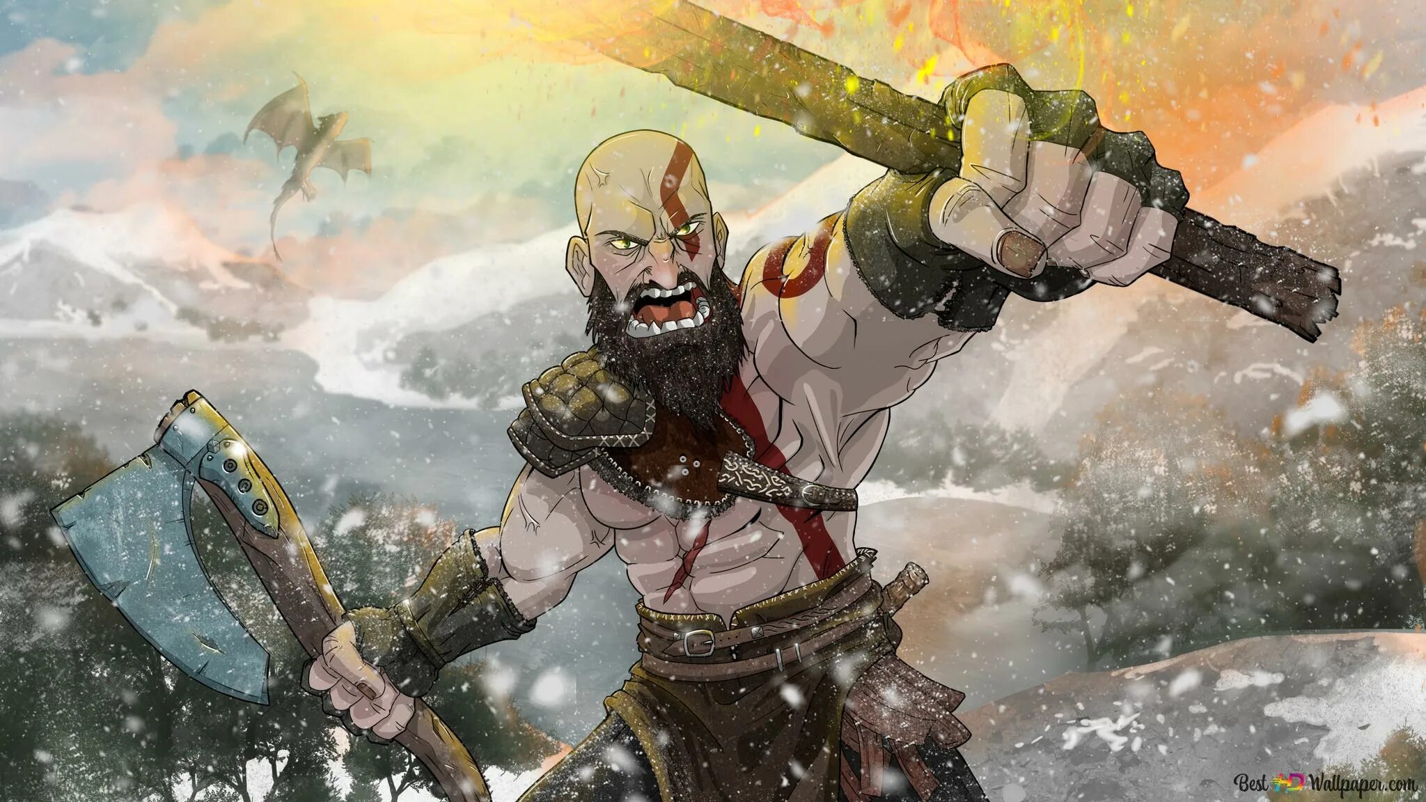 Кто озвучивал кратоса 3. Кратос (God of War). Тюр год оф вар 4. Кратос God of War 2018 арт. Зевс отец Кратоса.