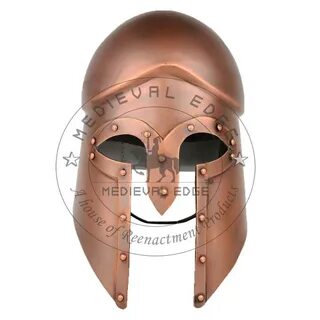 Custom Design Medieval Greek Italo Corinthian Helmet Copper Finish Manufacturer 