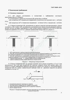 Технические условия дороги