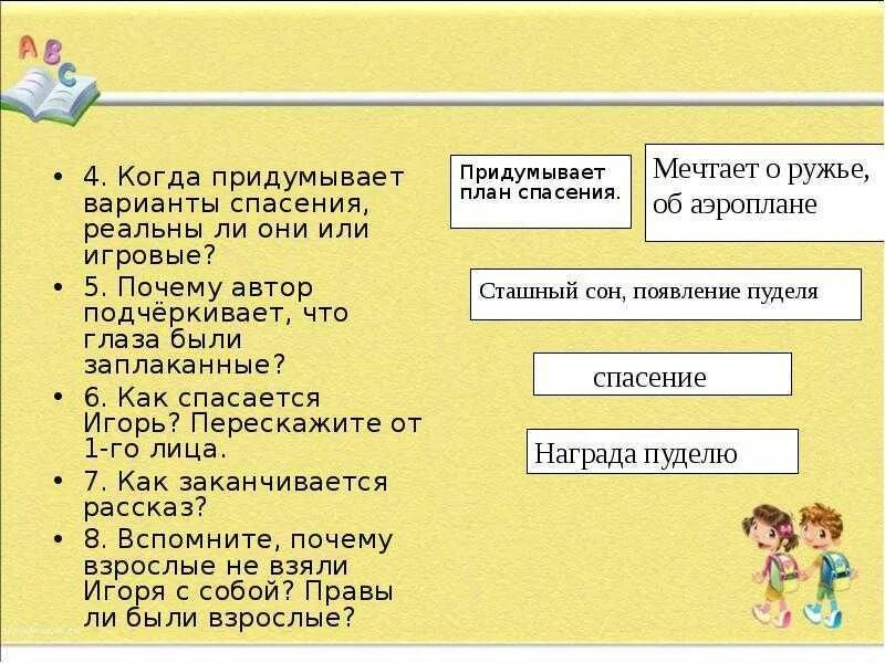 Варианты спасения. Варианты спасения