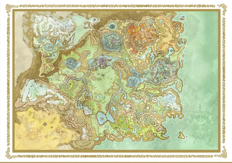 Zelda breath of the wild интерактивная карта. Карта Хайрулла Zelda Breath of the Wild. The Legend of Zelda Breath of the Wild карта мира. Вся карта Zelda Breath of the Wild. Карта Зельда Breath of the Wild.