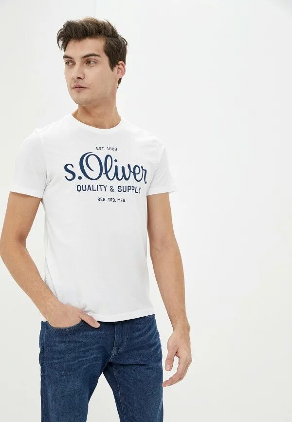 S.Oliver футболка. S Oliver футболка мужская. Ламода футболки мужские. Футболка с.Оливер мужская белая.