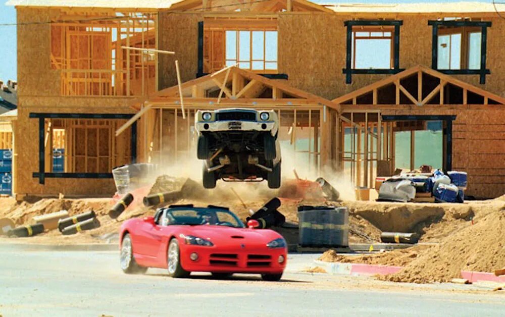 Fast furious chase scene