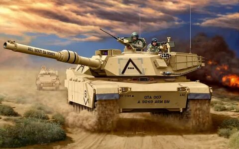 Abrams tank wallpaper