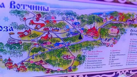 Великий устюг резиденция деда мороза на карте