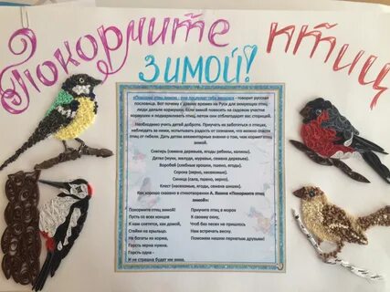 Листовка берегите птиц