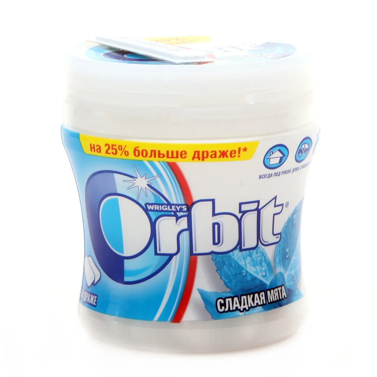 Резинка жевательная Orbit (орбит) сладкая мята. Орбит 68 мята. Orbit сладкая мята 68г. Орбит без сахара.