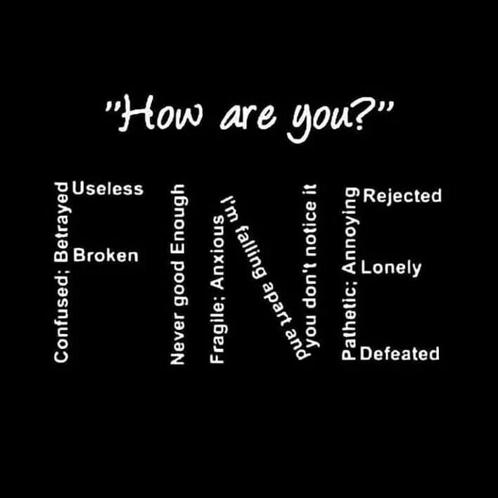 Lonely broken