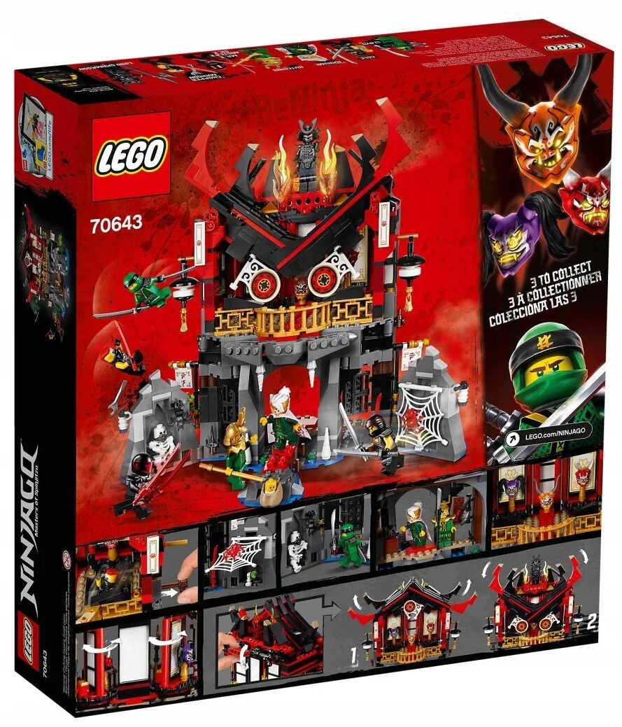 Лего ниндзяго набор 70643. Конструктор lego ninjago 70669. Конструктор lego ninjago 70643 храм воскресения. Lego ниндзяго монастырь кружитцу. Lego ninjago 4002012 набор.