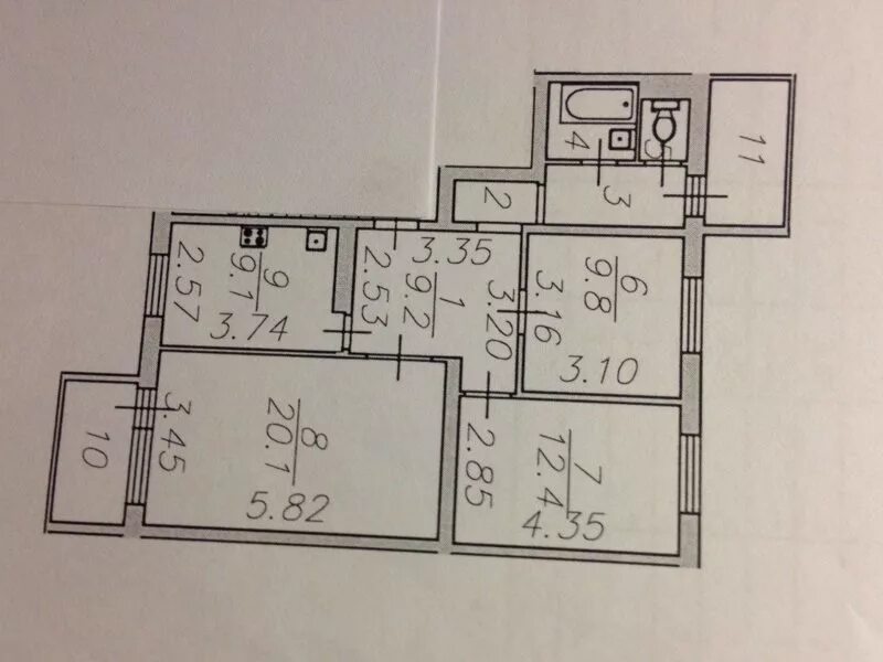 План квартиры 135 б. Планировка 135 б квартира.