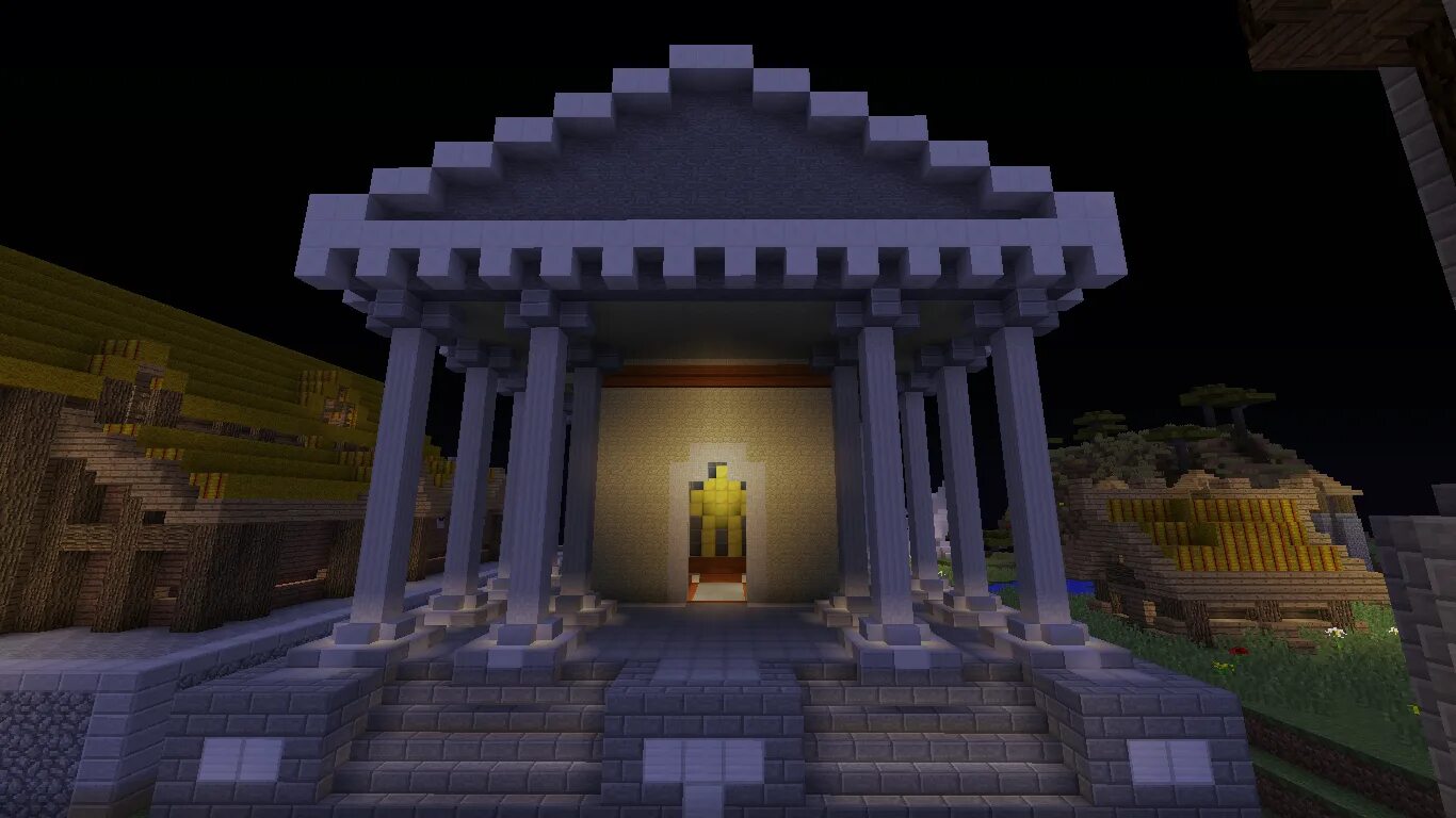 Temples minecraft. Средневековая Церковь в майнкрафт. Эллинский храм майнкрафт. Древний храм в МАЙНКРАФТЕ.