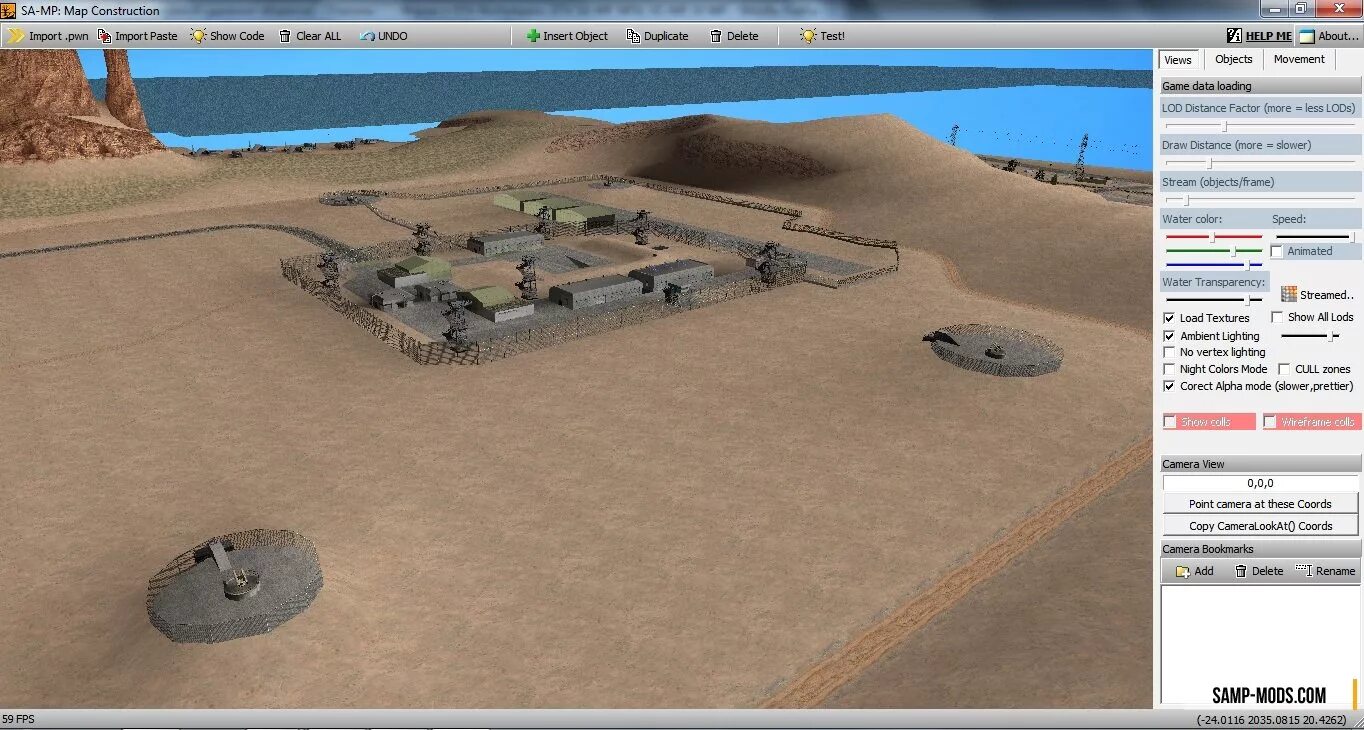 Samp map construction