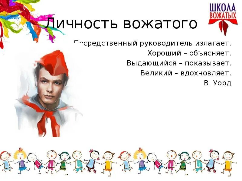 Почему глава называется вожатый. Почему глава называется вожатый