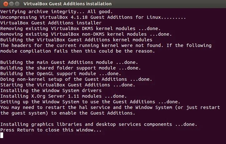 VIRTUALBOX Linux. VIRTUALBOX Guest additions. Dynamic Kernel Module support или DKMS. How to install Gentoo. Return closer