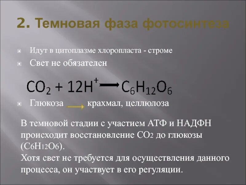 Темновая реакция. Уравнение реакции Темновой фазы фотосинтеза. Темновая фаза химическая реакция. Уравнение реакции Темновой фазы. Уравнение фотоитеза Темовая фаза.