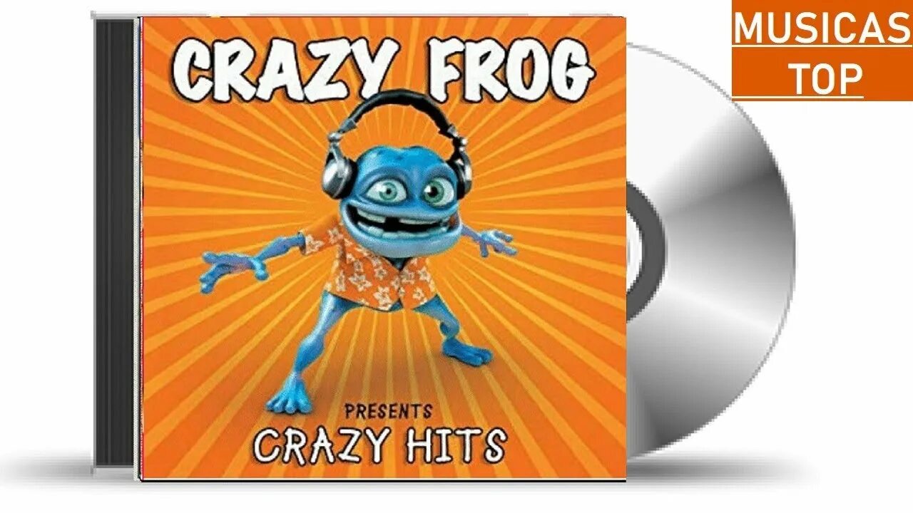 Включи crazy frog i like to. Crazy Frog Hits 2005. Crazy Hits. Crazy Frog Crazy Hits CD. Crazy Frog more Crazy Hits.