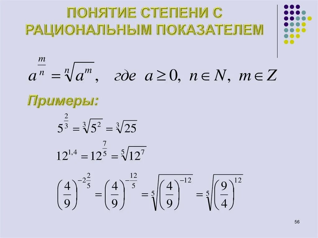 Выражение с рациональным показателем. Свойства степени с рациональным показателем 10 класс. Понятие степени с рациональным показателем, свойства степеней. Степень с рациональным показателем формулы. Степень с рациональным показателем 9 класс.