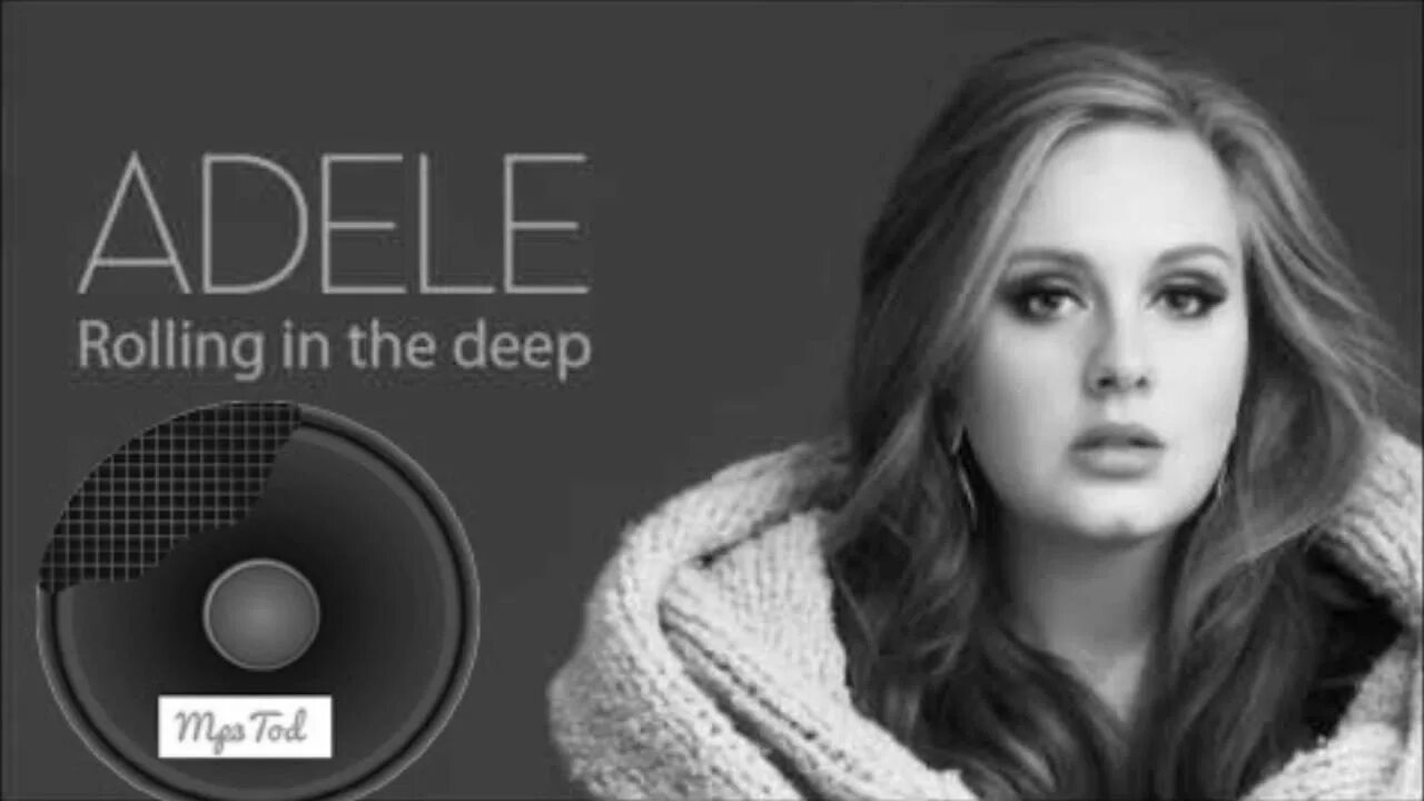 Песня adele rolling in the. Rolling in the Deep обложка.