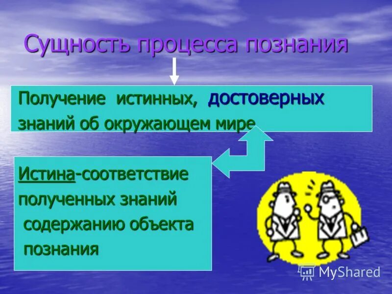 Сущность процесса познания. Сущность и виды процесса познания. Процесс познания в философии.