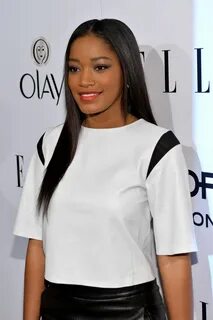 KEKE PALMER at Elle’s Women in television Celebration in Hollywood.