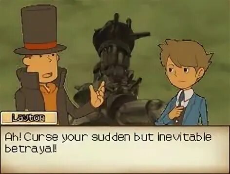 But suddenly