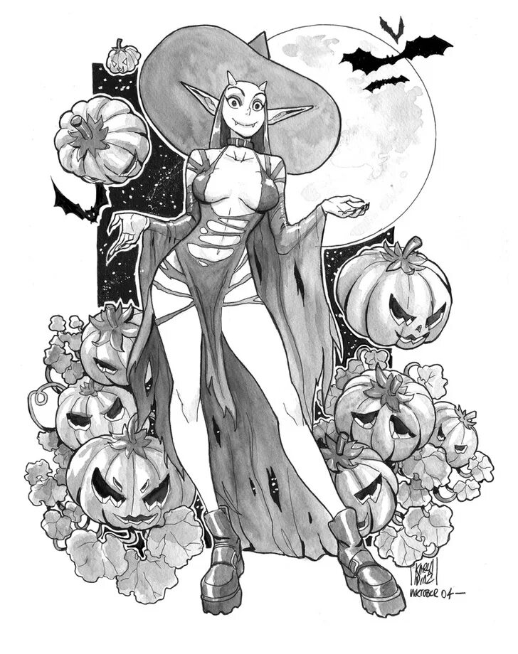 Witch with gun. Devils witches. Инктобер хэллоуин. Devils witches. Ведьма лилит.