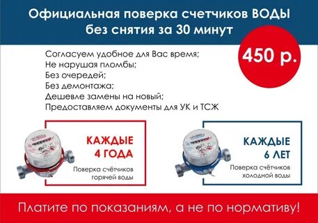 Проверка счетчиков штраф