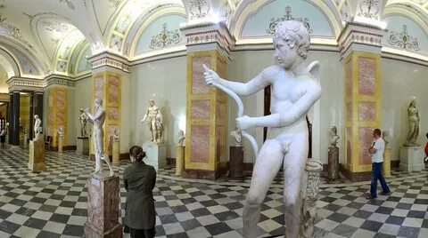 Зал скульптур в эрмитаже