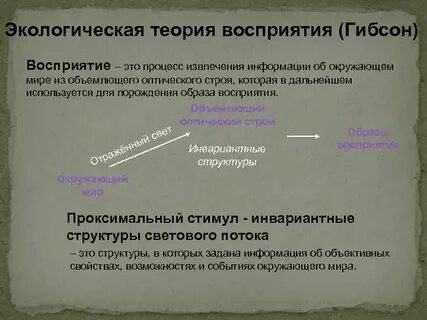Окружающее теория