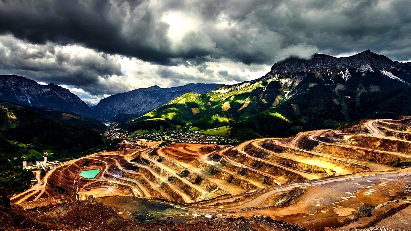 White mining. White mining