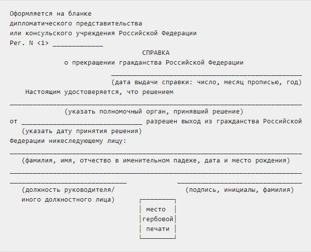 Справка о гражданстве РФ образец. Справка об отсутствии гражданства России. Справка о принятии гражданства. Справка о прекращении гражданства.