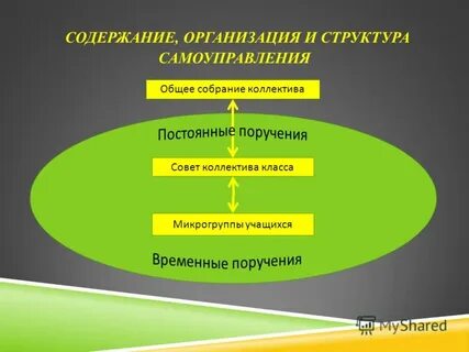 Организация самоуправления образовательной организации