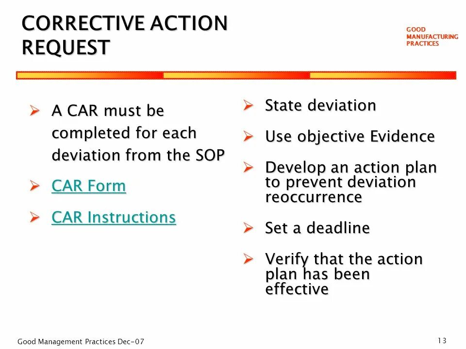 Good Manufacturing Practice формула. Action перевод. Corrective Action. Deviation Management надпись для презентации. Deviation перевод