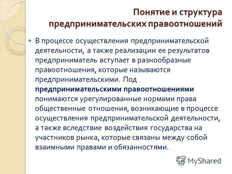 Понятия предпринимательская структура. Понятия предпринимательская структура