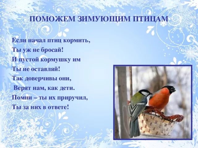 Стихотворение покормите зимой. Стихи про птиц зимой. Поможем зимующим птицам. Стихи про зимующих птиц. Стихотворение кормим птиц.