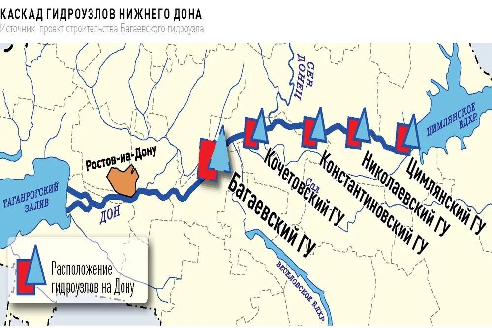 Багаевского гидроузла на р. Дон. Багаевский гидроузел на карте Ростовской области. Багаевский гидроузел на р Дон на карте. Проект Багаевского гидроузла на реке Дон. Дон местоположение