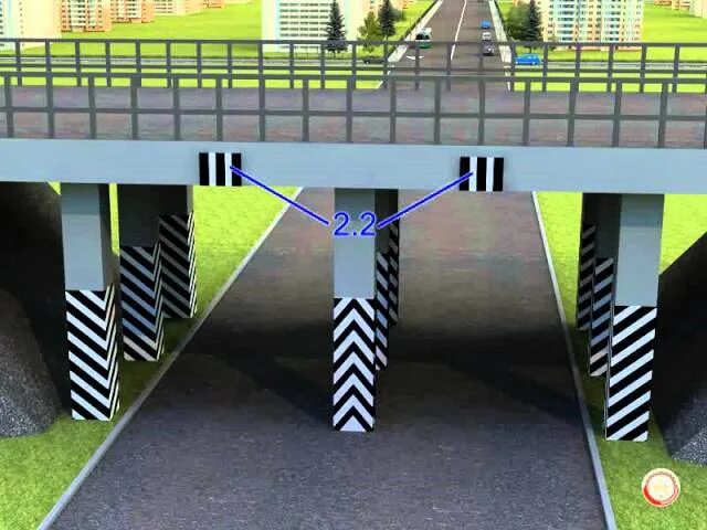 Вертикальные элементы дороги. Вертикальная дорожная разметка 2.1.1. Вертикальная разметка 2.2. Вертикальная дорожная разметка 2.1.3. Вертикальная разметка 2.1.3.