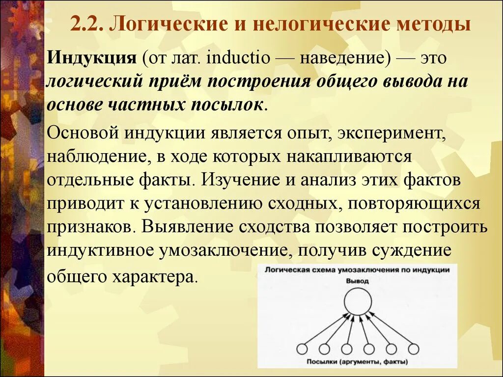 Метод логических обобщений. Логические и нелогические методы исследования. Логический метод. Логические методы индукция. Логический метод исследования.