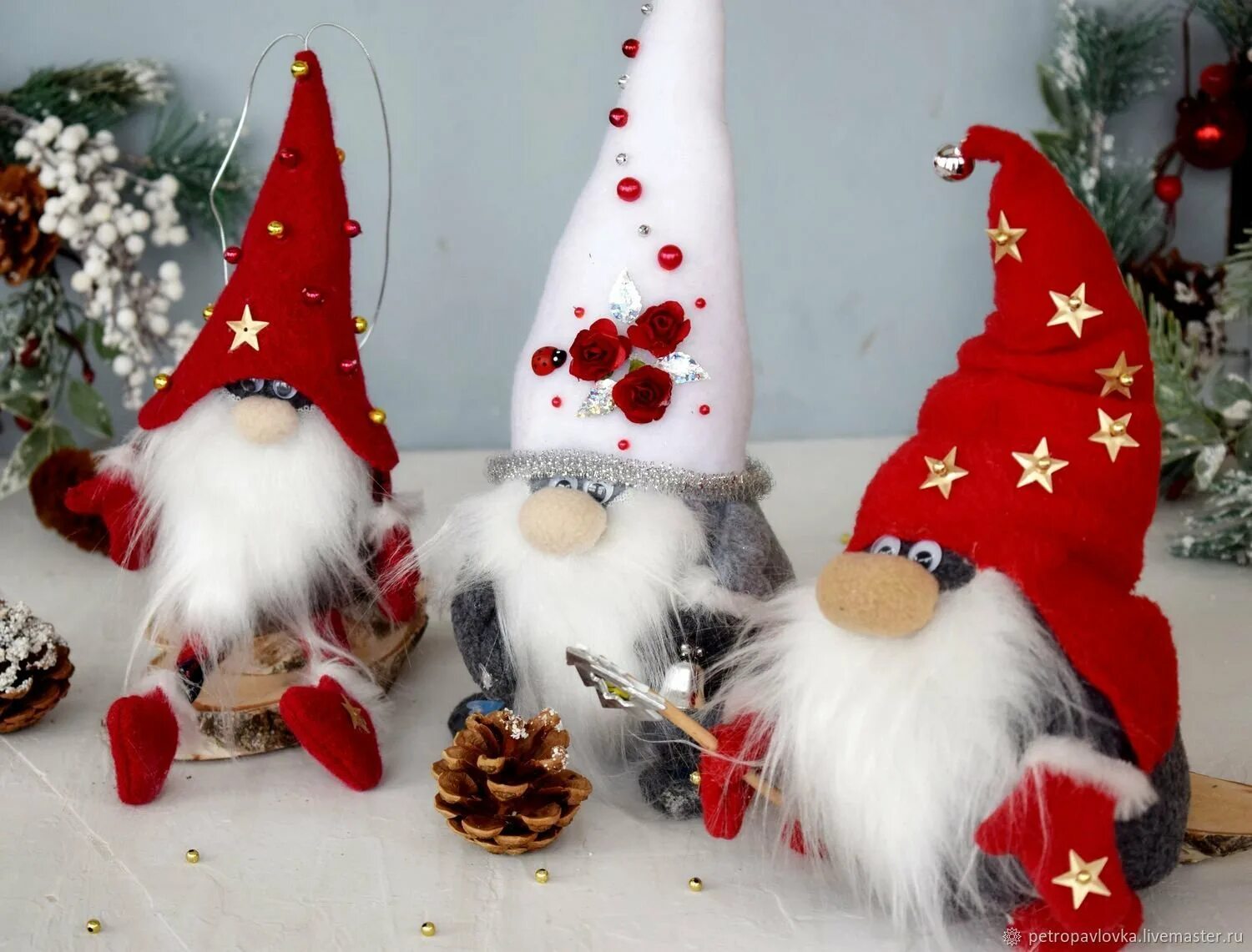 Елочный гном своими руками. Новогодний гном. Новогодние гномы. Скандинавские новогодние гномы. Новогодние гномы.