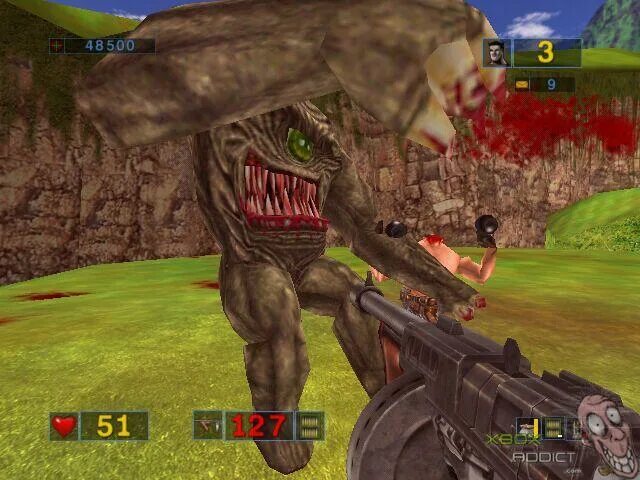 Сириус сэм на андроид. Serious sam алудранский рептилоид. сириус сэм 1 головастики. serious sam 2001.