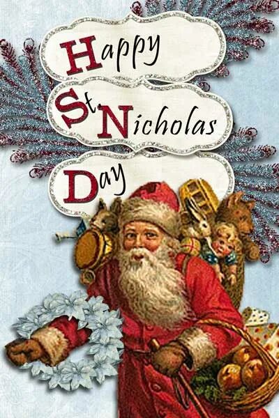 St nick. St Nicholas Day. Николас Дэй. Happy St Nicholas Day pictures. St Nicholas Day для 4 класса.