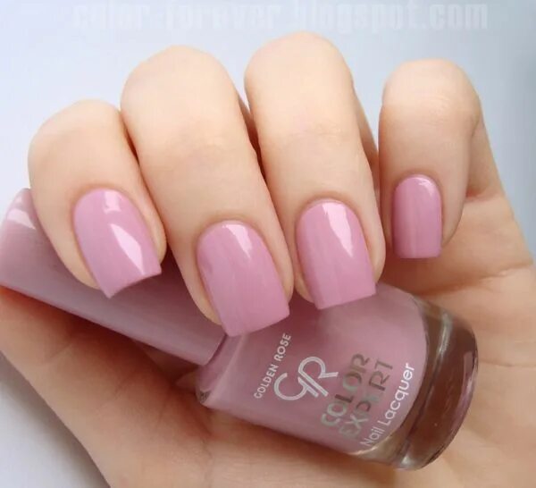 Dusty rose nails choice of matte or glossy finish. Fake Etsy