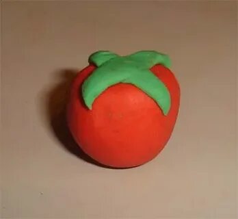 Лепка огурец младшая группа