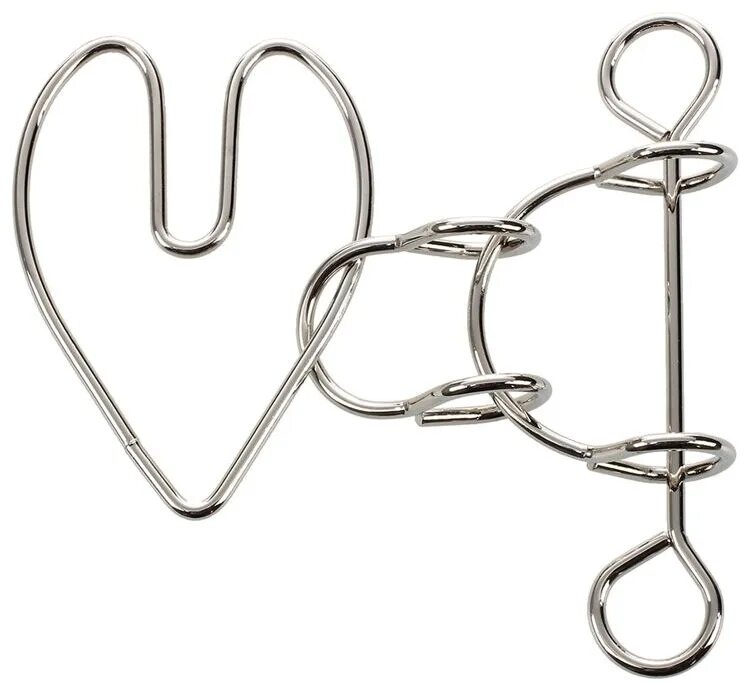 Головоломка металлические петли. Как разгадать головоломку. Головоломка сердце металлическая. Головоломка-кольцо pentacle. Как разгадать головоломку.