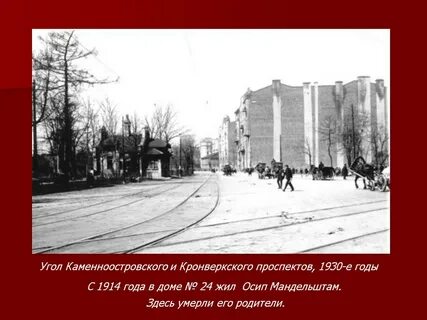 Каменноостровский цикл стихи