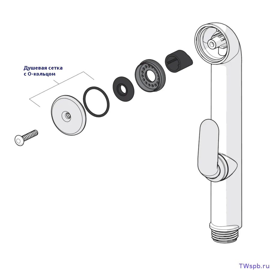 Сеточка с уплотнительным кольцом для лейки гигиенического душа.. Шарнир для душевой лейки. Кольцо для душевой лейки. Кольцо для лейки душа.