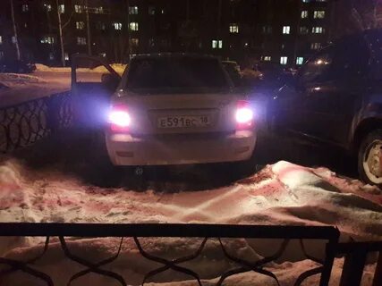 Задний ход на приоре лампочки