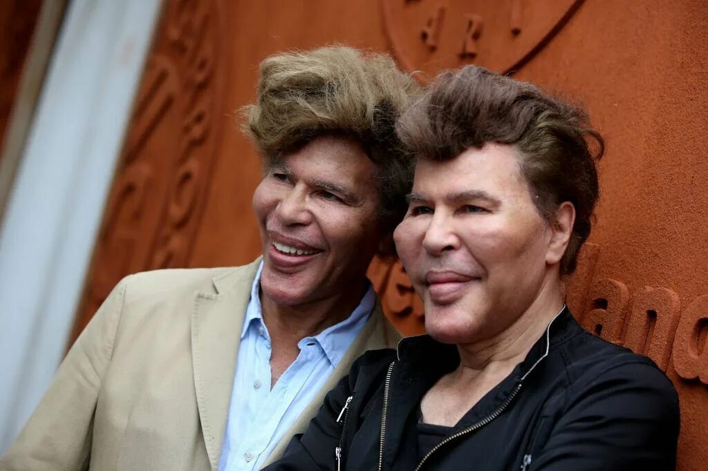 French brothers. Bogdanoff. Братья Bogdanoff. Igor and Grichka Bogdanoff.