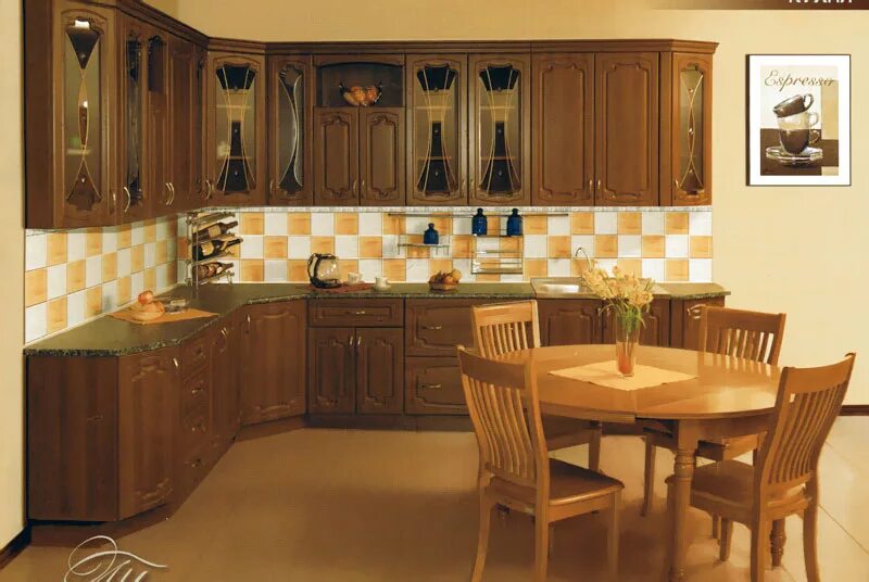 кухонный гарнитур ассоль жемчуг /клен. академия кухни иркутск. кухня джулия эвита ульяновск. иркутская мебельная фабрика атриум. мебель для кухни иркутск.