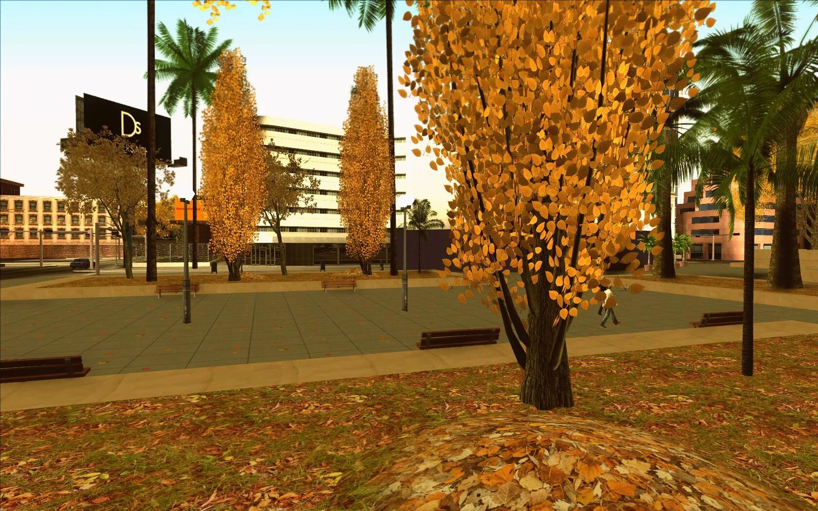 Sunshine mod. Lq деревья gta sa. гта сан андреас autumn sunshine. gta san andreas осень. растительность для gta sa.